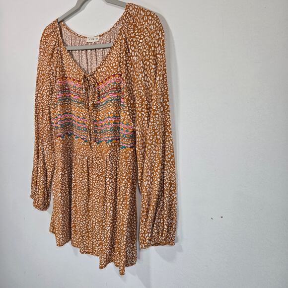 Kori Women's Boho Top. Size Medium. - Picture 3 of 10